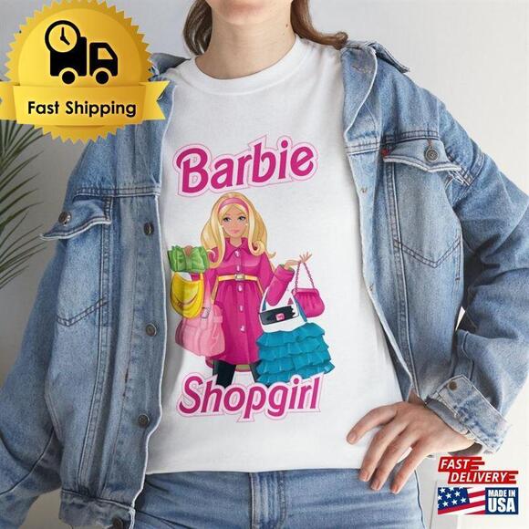 Tops - Aesthetic Shop Girl Doll T-Shirt Shopping Shirt For Women Addict Tee Classic